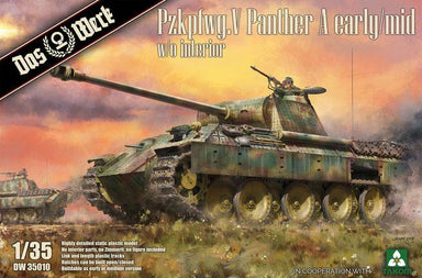 Das Werk 35010 1/35 Panther Ausf.A  Early/Mid (2 in 1)