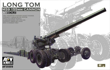 1/35 AFV Club M59 155mm cannon Long Tom