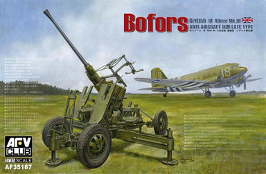 BOFORS BRITISH QF 40mm Mk.III AA GUN LATE TYPE