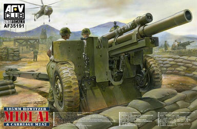 1/35 AFV Club 105mm HOWITZER M101A1 & CARRIAGE M2A2