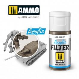 AMMO 0800  Acrylic Filter: Dirt