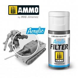 AMMO 0805 Acrylic Filter: Medium Grey