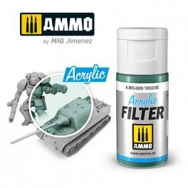 AMMO 0809 Acrylic Filter: Turquoise