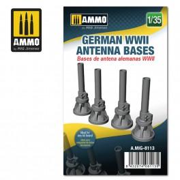 AMMO 8113 1/35 German WWII Antenna Bases