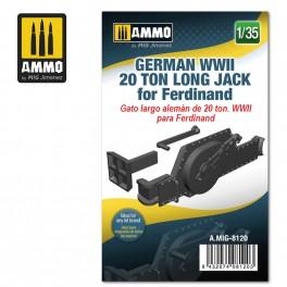 1/35 AMMO German WWII 20Ton Long Jack for Ferdinand