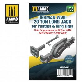 1/35 AMMO German WWII 20Ton Long Jack for Panther & KT