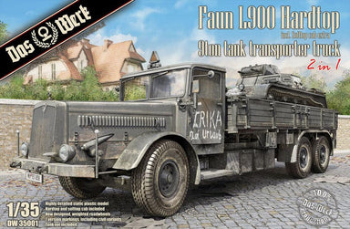 Das Werk 35001 1/35 Faun L900 Hardtop 9ton Tank Transporter Truck 2in1