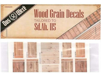 Das Werk DWA001 Wood Grain Details for Sd.Ah.115