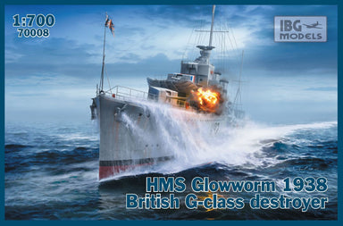 1/700 IBG HMS Glowworm 1938 British G-Class Destroyer