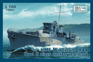 1/700 IBG HMS Middleton 1943 Hunt II Class Destroyer