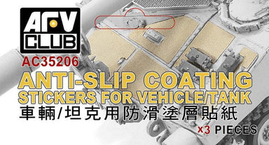 ANTI-SLIP COATING STICKERS FOR VEHICLE/TANK/AIRCRAFT/SHIP