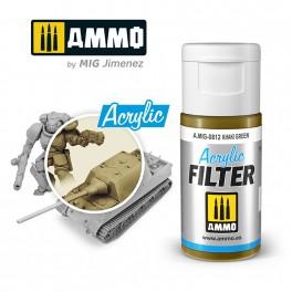 AMMO 0812  Acrylic Filter: Khaki Green