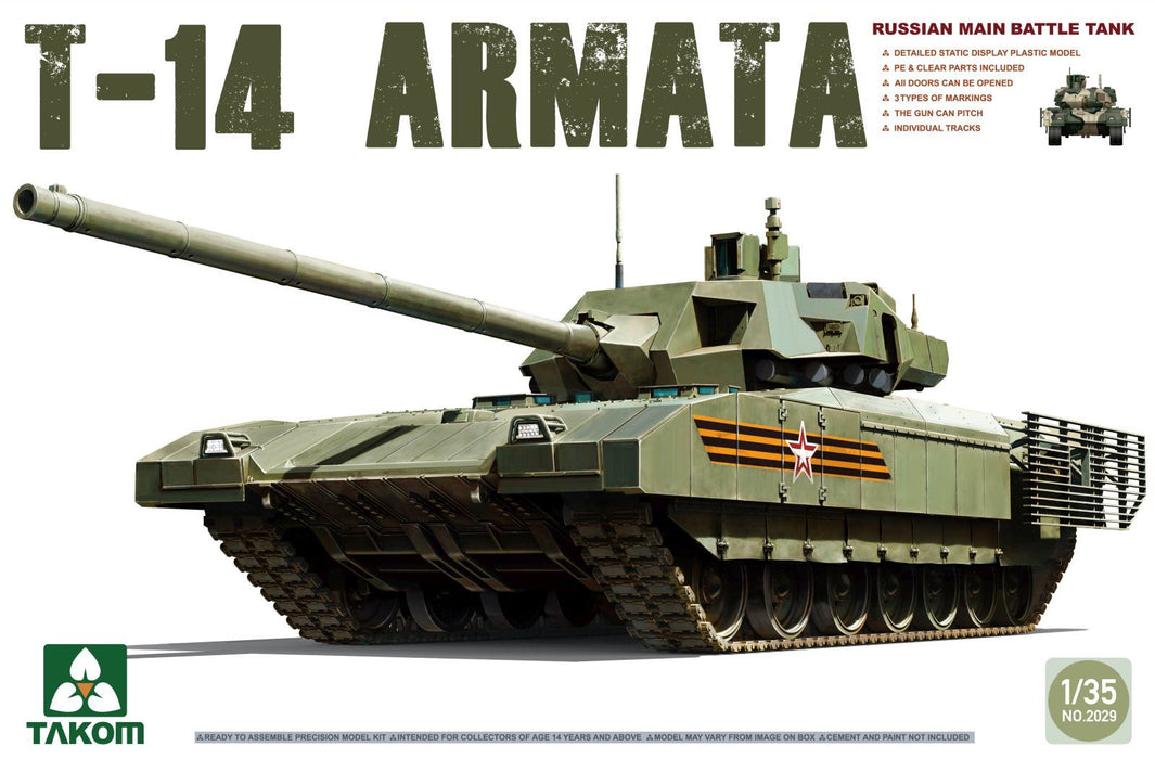 1/35 Takom Russian Main Battle Tank T-14 "Armata"