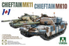 Takom 5006 1/72 Chieftain MkII & Chieftain Mk10 1+1 Kit Set