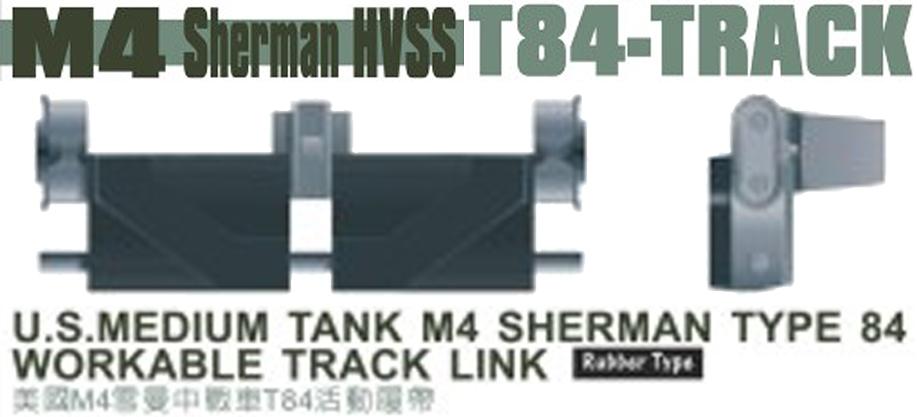 M4 HVSS T84 TRACK (WORKABLE)