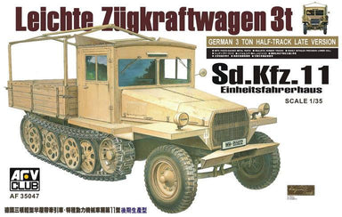 1/35 AFV Club Sd.Kfz.11 LATE VERSION WITH WOODEN CAB