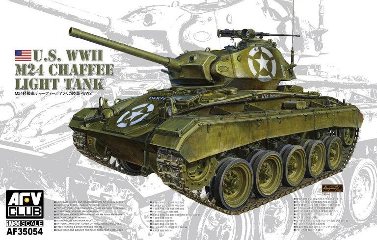 1/35 AFV Club U.S. M24 LIGHT TANK