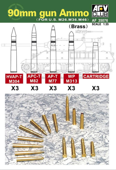 90mm GUN AMMO (FOR M36, M26)