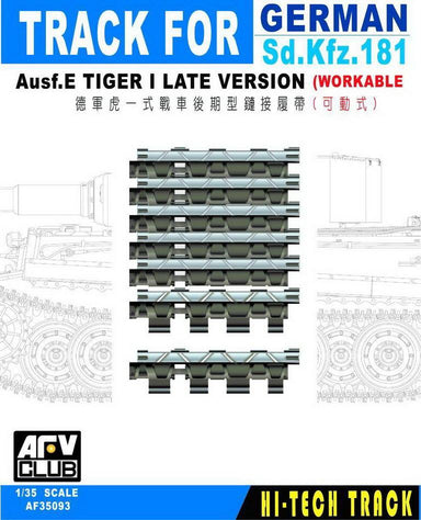 TRACKS FOR GERMAN TIGER I LATE VERSION (WORKABLE)