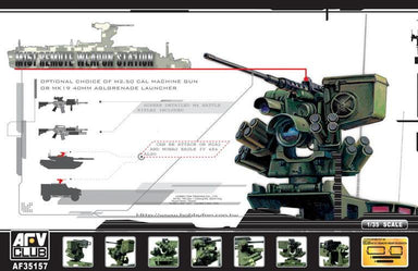 11/35 AFV Club M151 REMOTE WEAPON STATION