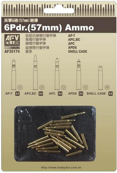 6 Pdr. (57mm) AMMO