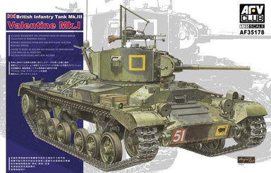 BRITISH INFANTRY TANK MK.III VALENTINE MK.I