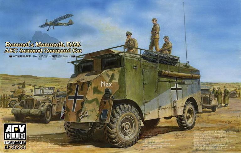 AEC ARMOURED COMMAND VEHICLE (GERMAN,NORTH AFRICA)