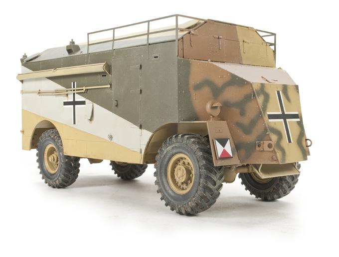 AEC ARMOURED COMMAND VEHICLE (GERMAN,NORTH AFRICA)