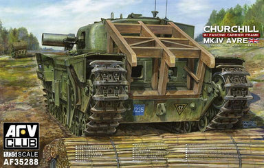 CHURCHILL MK.IV AVRE WITH FASCINE CARRIER