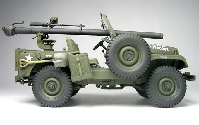 1/35 AFV Club M38A1C 1/4T 106mm RECOILESS RIFLE