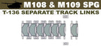 T-136 TRACK FOR M108/M109 (WORKABLE)