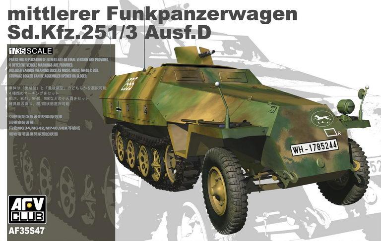 MITTLERER FUNKPANZERWAGEN Sd.Kfz.251/3 Ausf.D COMMAND VEHICLE