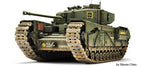 CHURCHILL MK.III W/ORDNANCE QF 75mm MK.V GUN