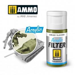 AMMO 0811  Acrylic Filter: Yellow Green