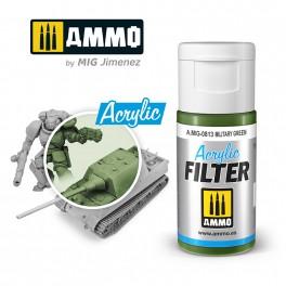 AMMO 0813 Acrylic Filter: Military Green