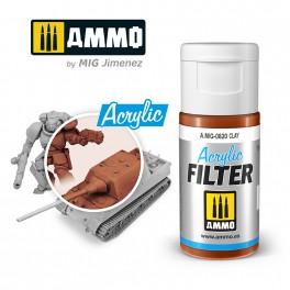 AMMO 0820 Acrylic Filter: Clay