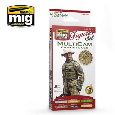 MULTICAM CAMOUFLAGE SET FOR FIGURES