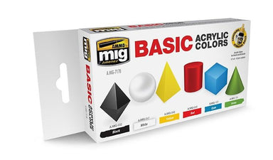 BASIC ACRYLIC COLORS