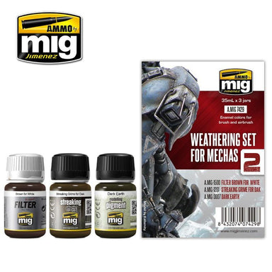 WEATHERING SET FOR MECHAS