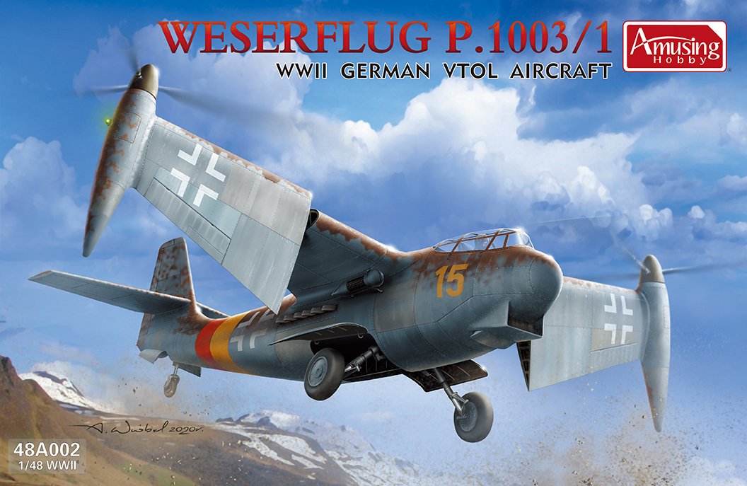 Amusing Hobby 48A002 1/48 Weserflug P1003