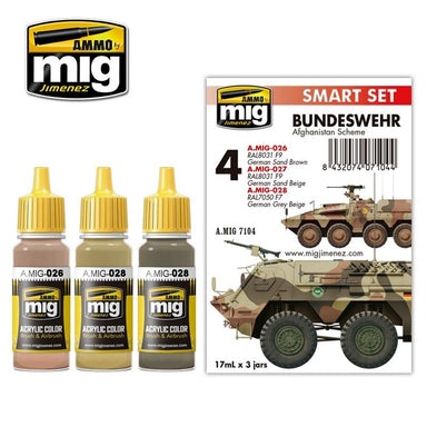 Bundeswehr Afghanistan Scheme - Smart Acrylic Set