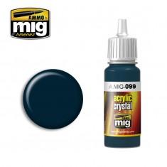 AMMO Crystal Black Blue / Schwarzblau transparent