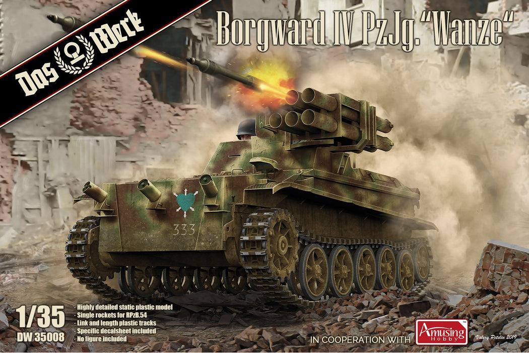 Das Werk 35008 1/35 Borgward IV PzJg. Wanze