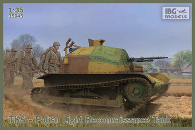 1/35 IBG TKS Polish Tankette with Machine Gun