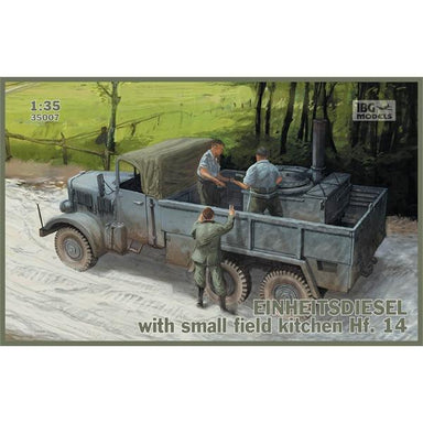 1/35 IBG Einheitsdiesel with Small Kitchen Kf.14