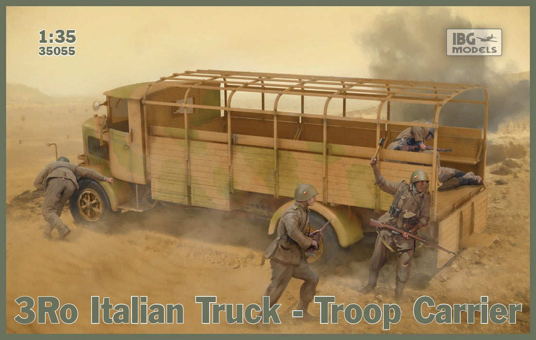 1/35 IBG 3Ro Italian Truck Troop Carrier