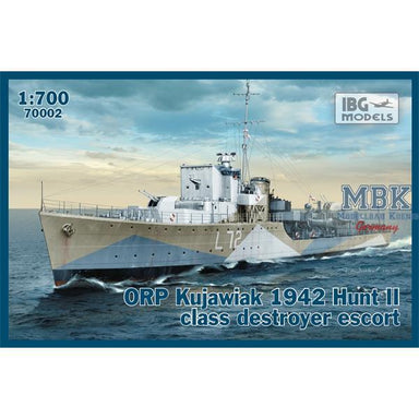 1:700 IBG ORP Kujawiak 1942 Hunt II Class Destroyer