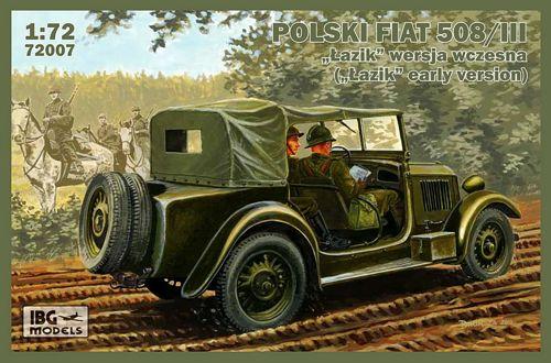 1/72 IBG Polski Fiat 508/III Lazik-  Early Version