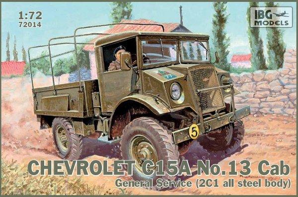 1/72 IBG Chevrolet C15A No.13 Cab General