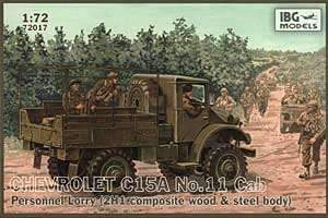 1/72 IBG Chevrolet C15A No.11 Cab Personnel